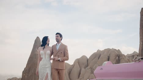 wedding couple in cappadocia
