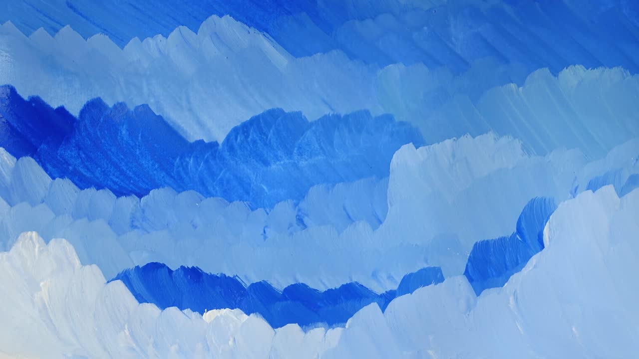 画抽象画。延时摄影