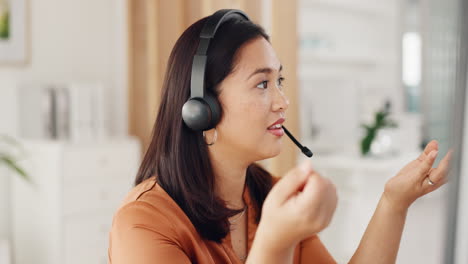 call center woman, communication