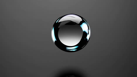 sphère liquide abstraite