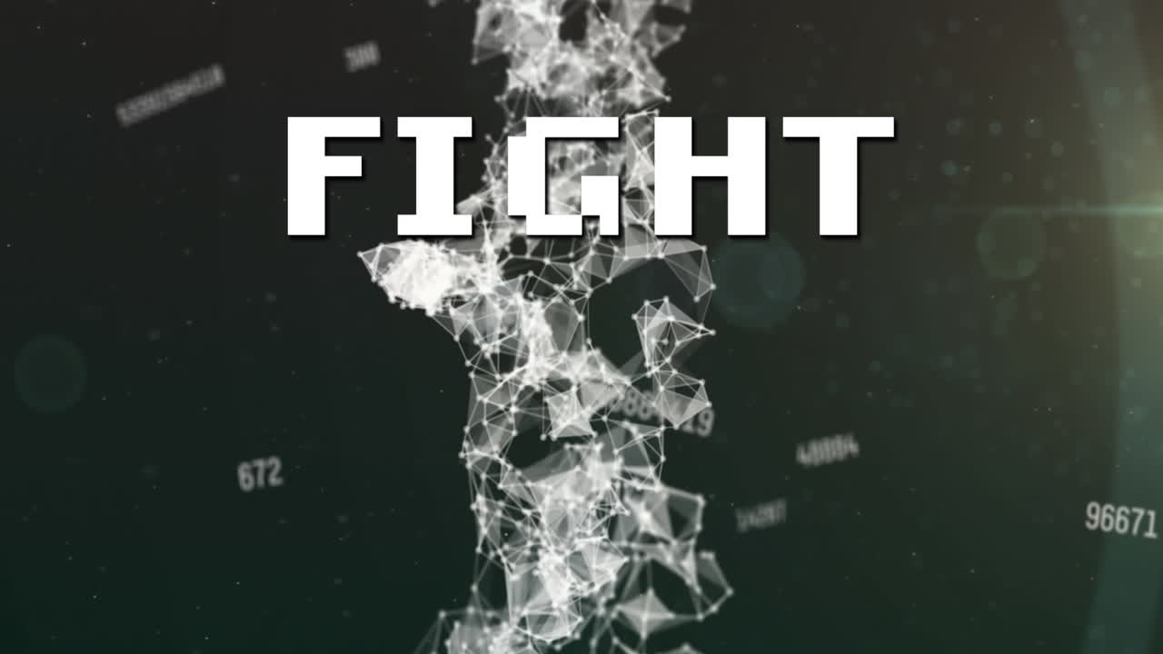 연결 네트워크를 통해 전투 텍스트의 애니메이션과 그리드에 대한 데이터 처리