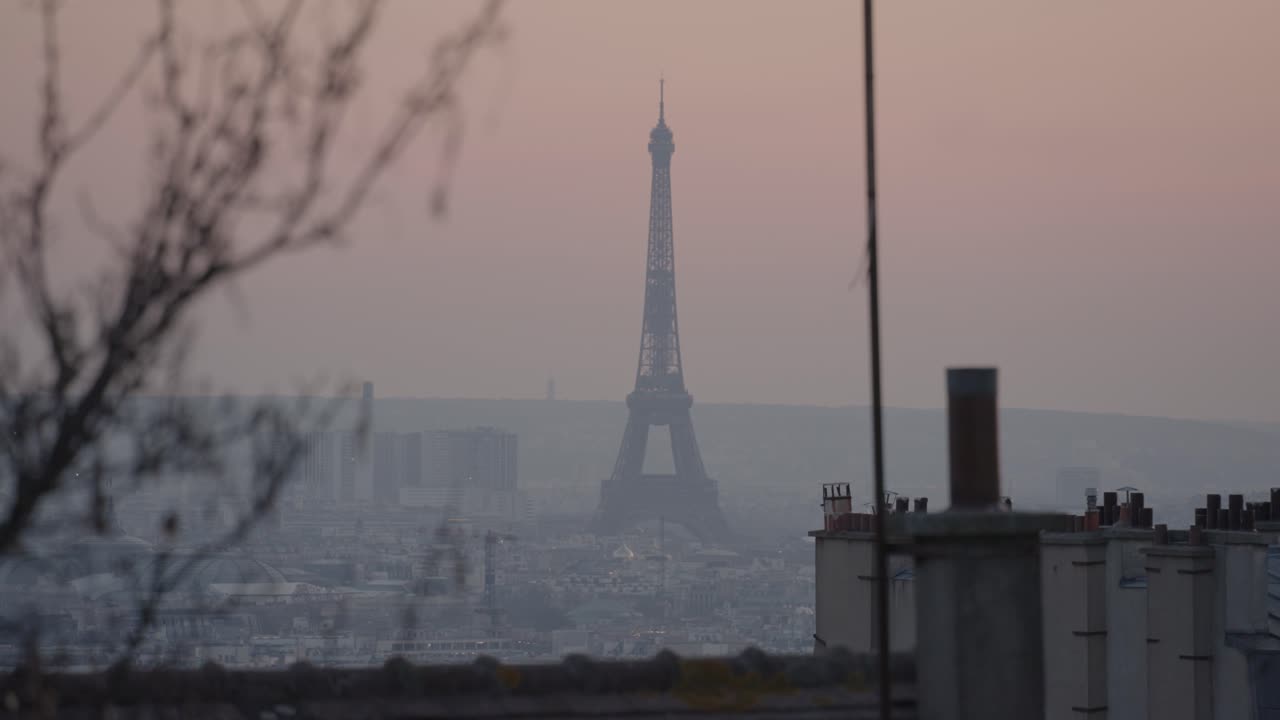 Torre Eiffel di Dusk