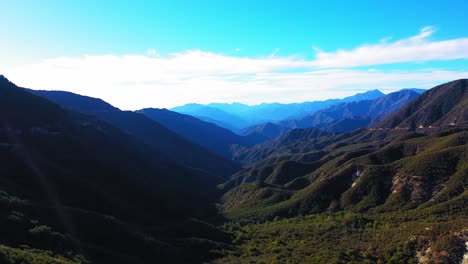 mt baldy shot of the mountain peaks