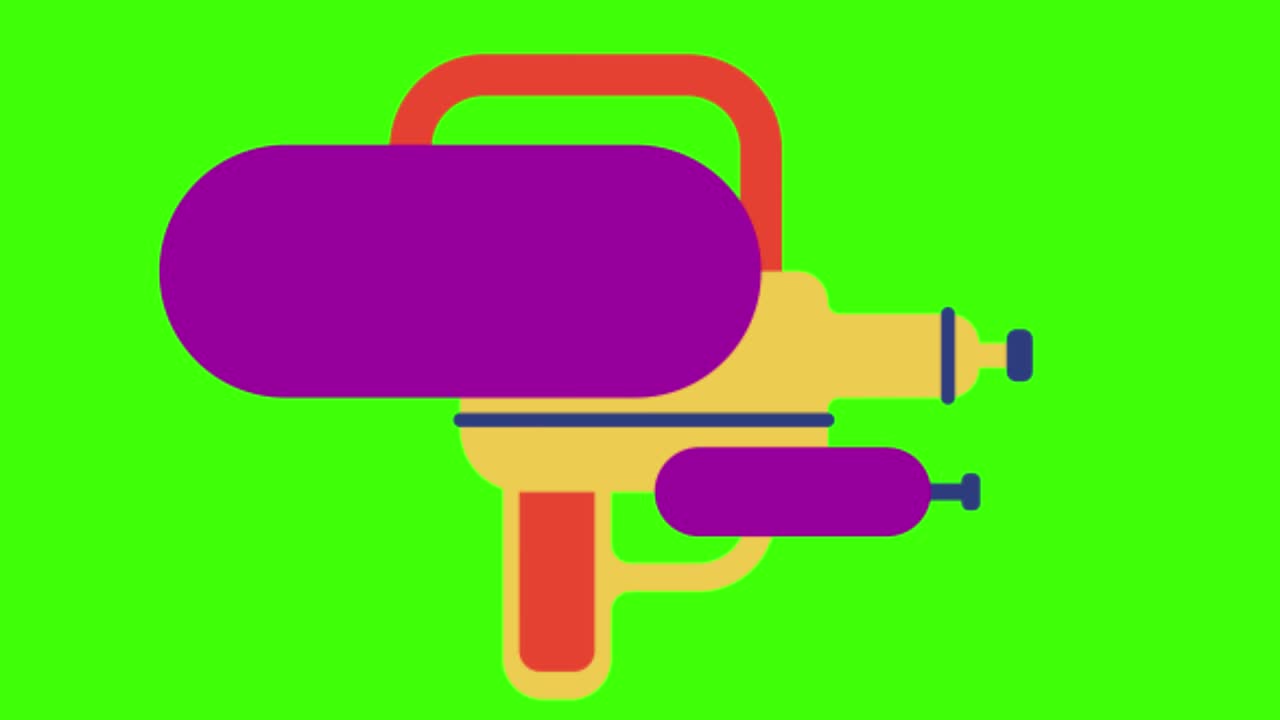 pantalla verde, la infancia, la pistola