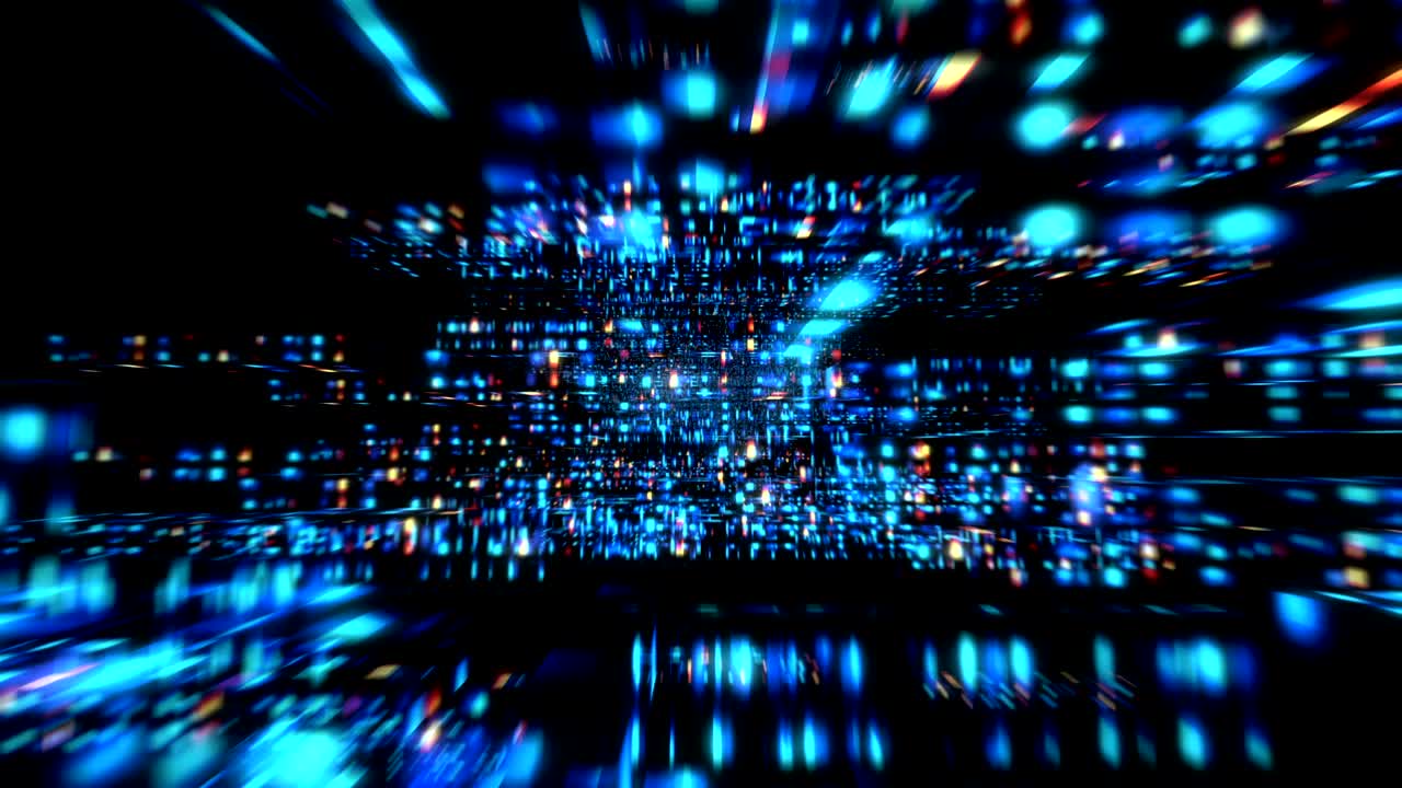 3D Futuristic abstract background