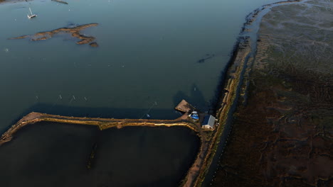 Vista-De-Drones-De-Los-Estuarios-Del-Arroyo