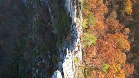 Seneca-Rockt-Schlüsselloch-Drohne-Von-Oben-Nach-Unten