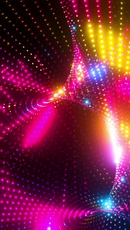 abstract sparkling animated background. vertical looped video