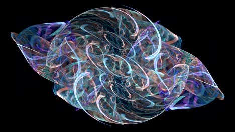 abstract motion background, energy waves and lightning, seamless loop able