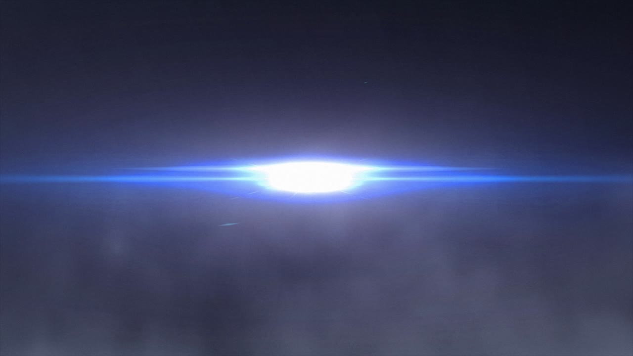 Abstract particles on cinematic background 4k