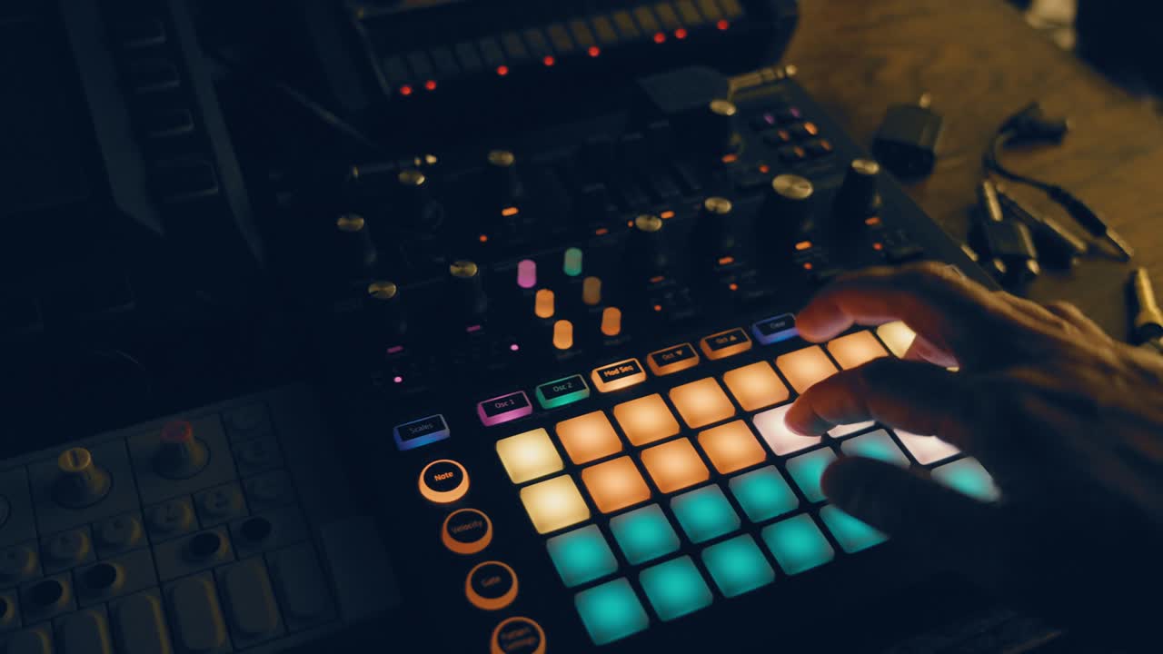 Traveling on a synthesizer table