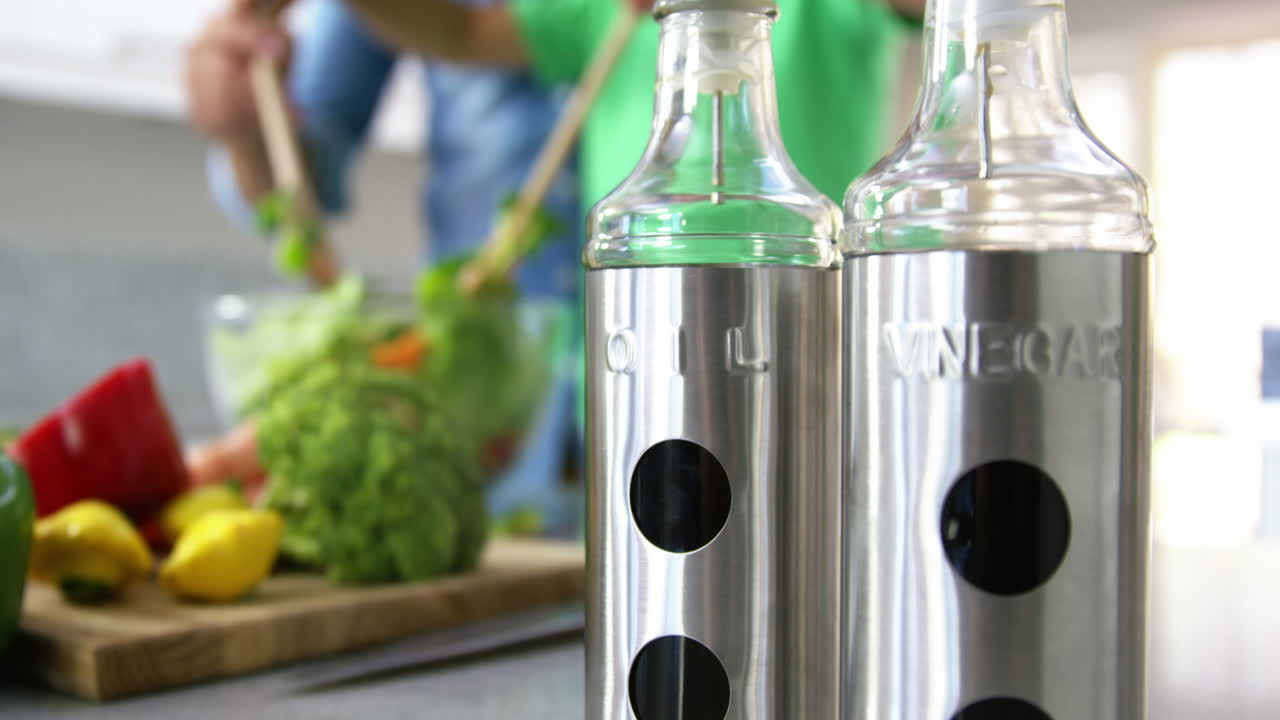 야채를 준비하는 가족