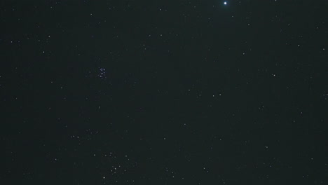 stars time lapse with a dark background