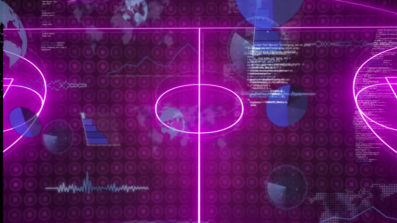 animación de la red de conexiones con iconos sobre los médicos