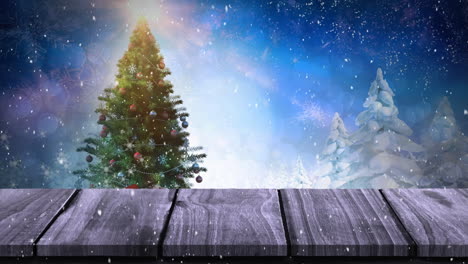el tiempo festivo de navidad