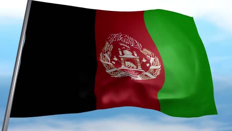 flag of afghanistan