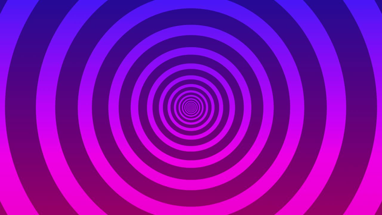 Circle speed tunnel loop animation background for text