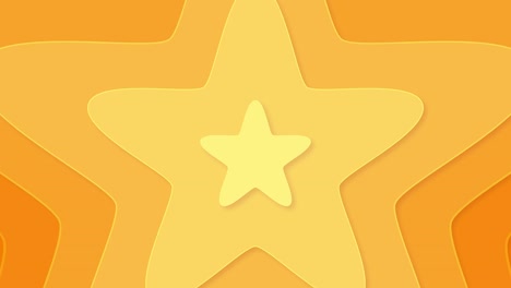 gradient animated yellow stars background