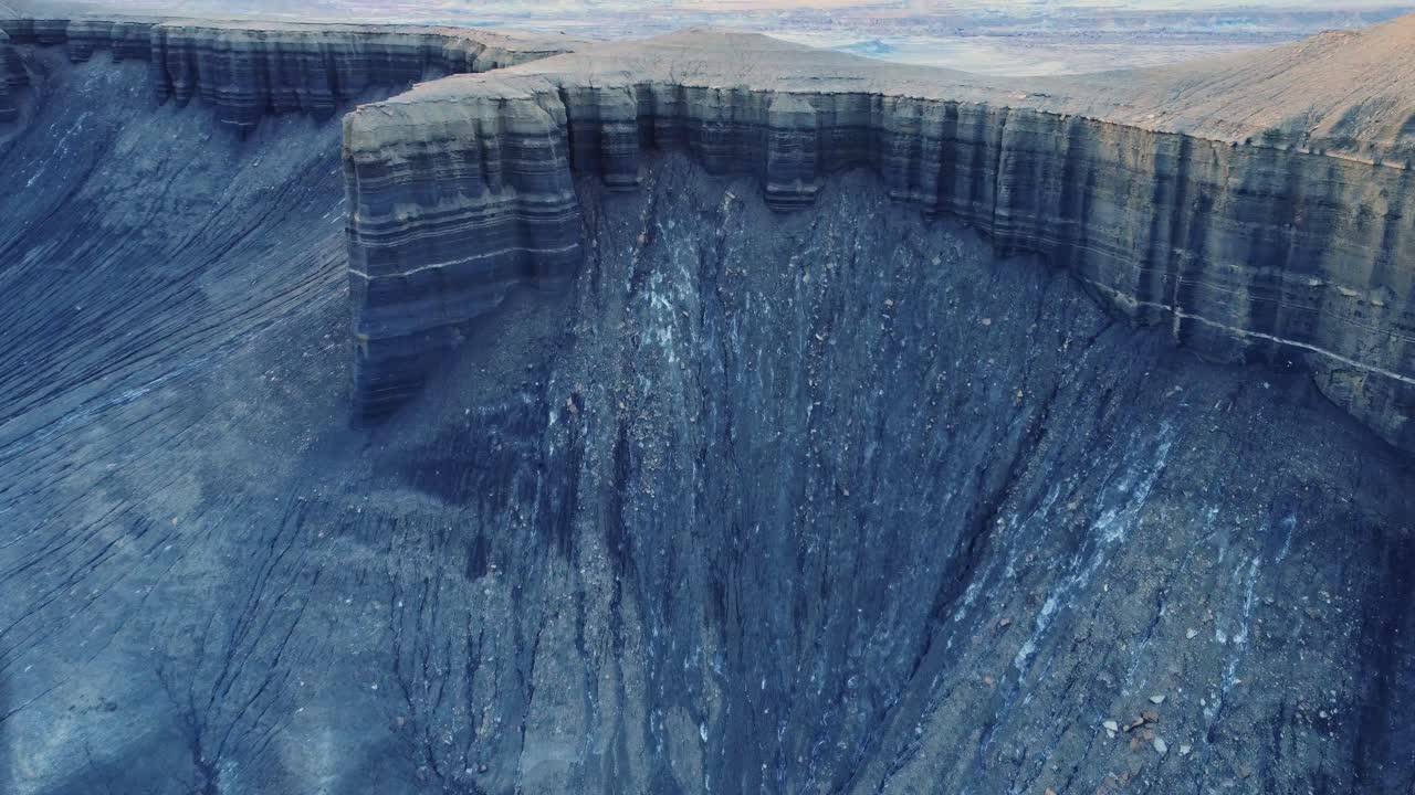 한크스빌의 다양한 형태의 바위 캐니언의 그림 같은 풍경