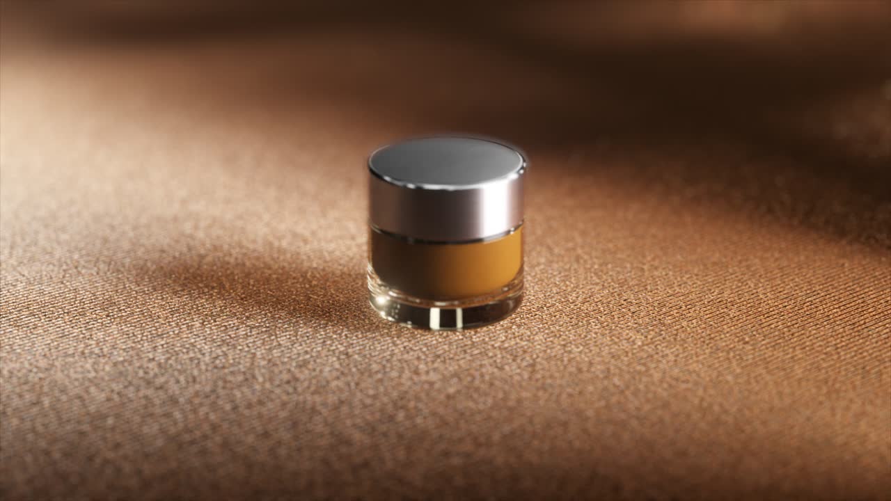 럭셔리 골드 크림 항아리