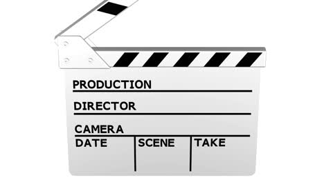 el tablero de la película.