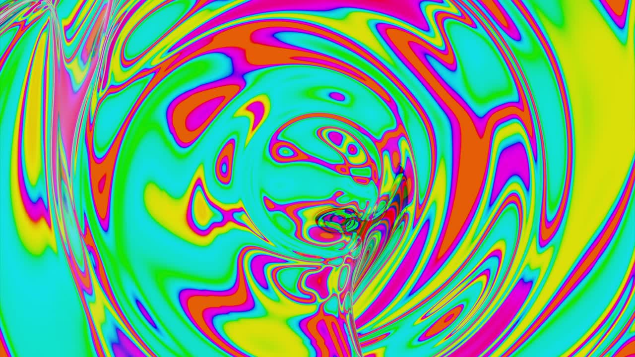 Abstract Psychedelic Background
