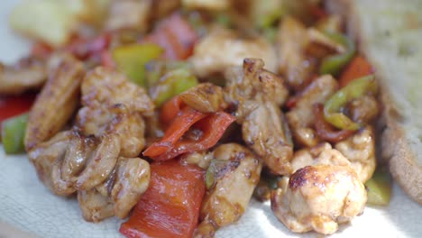 chicken stir-fry with vegetables