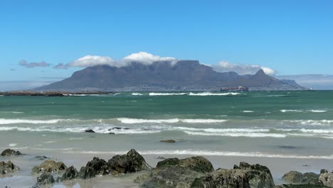 table mountain is a world famous landmark