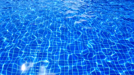 colorful abstract of water surface in swimming pool