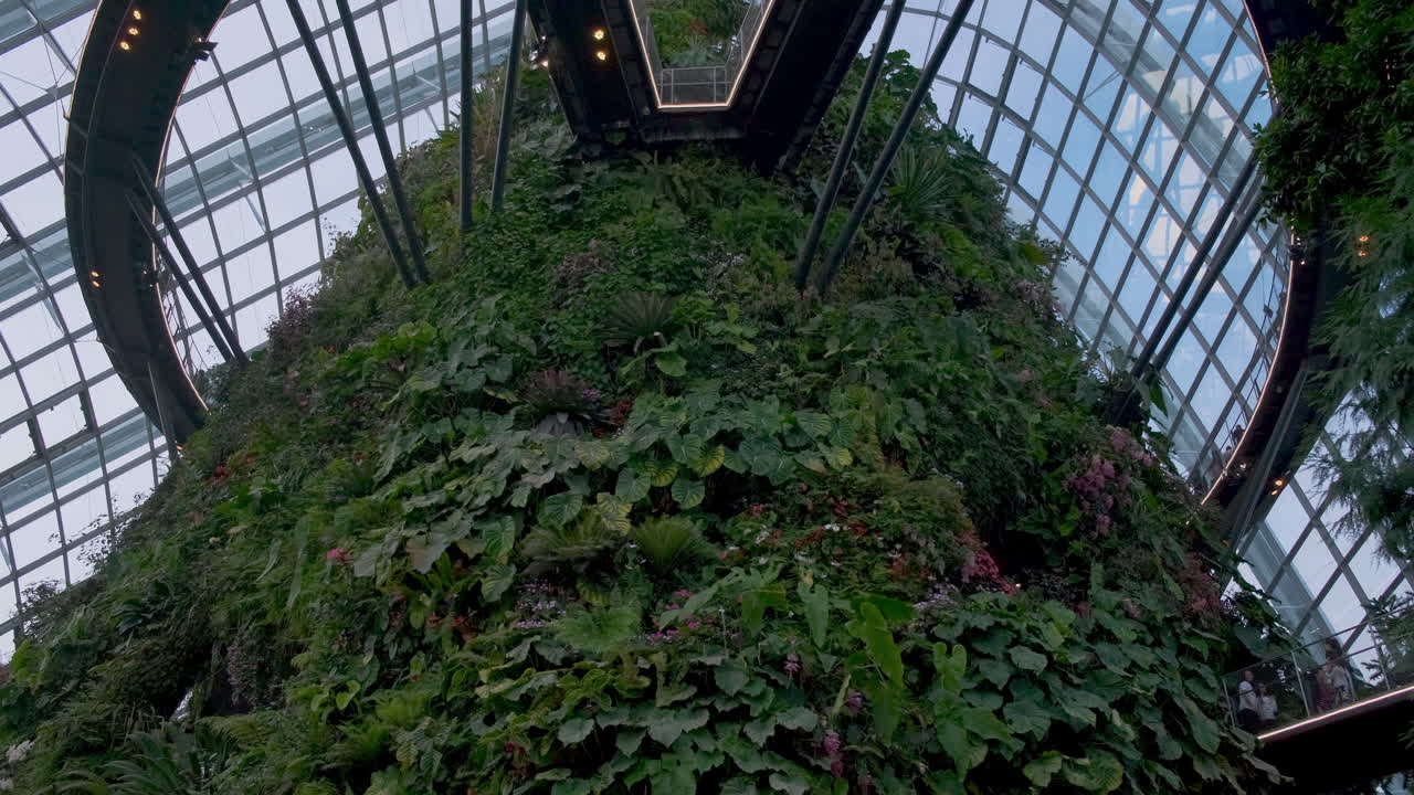 Gardens by the Bay Cloud Forest - Lush Vertical Garden