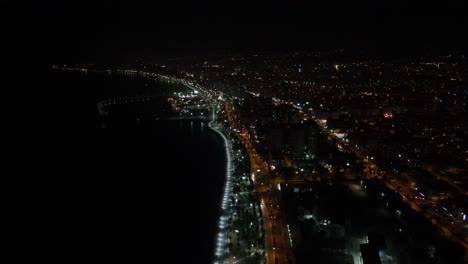 seaside city landscape