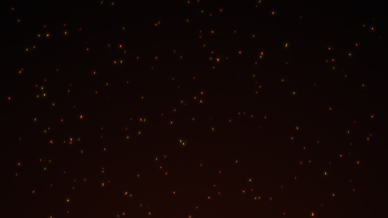 Fire Sparks Abstract Background