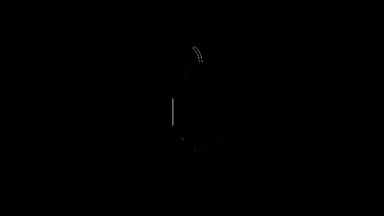 Empty Black Screen Background