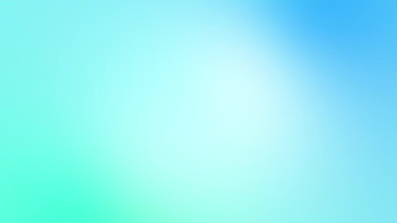 fondo animado de gradiente suave de color turquesa