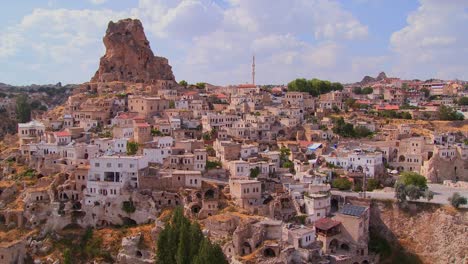 Ein-Dorf-In-Der-Zentraltürkei-In-Der-Region-Kappadokien