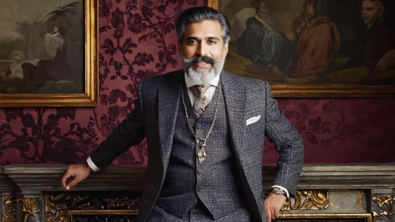 retrato de un hombre con traje