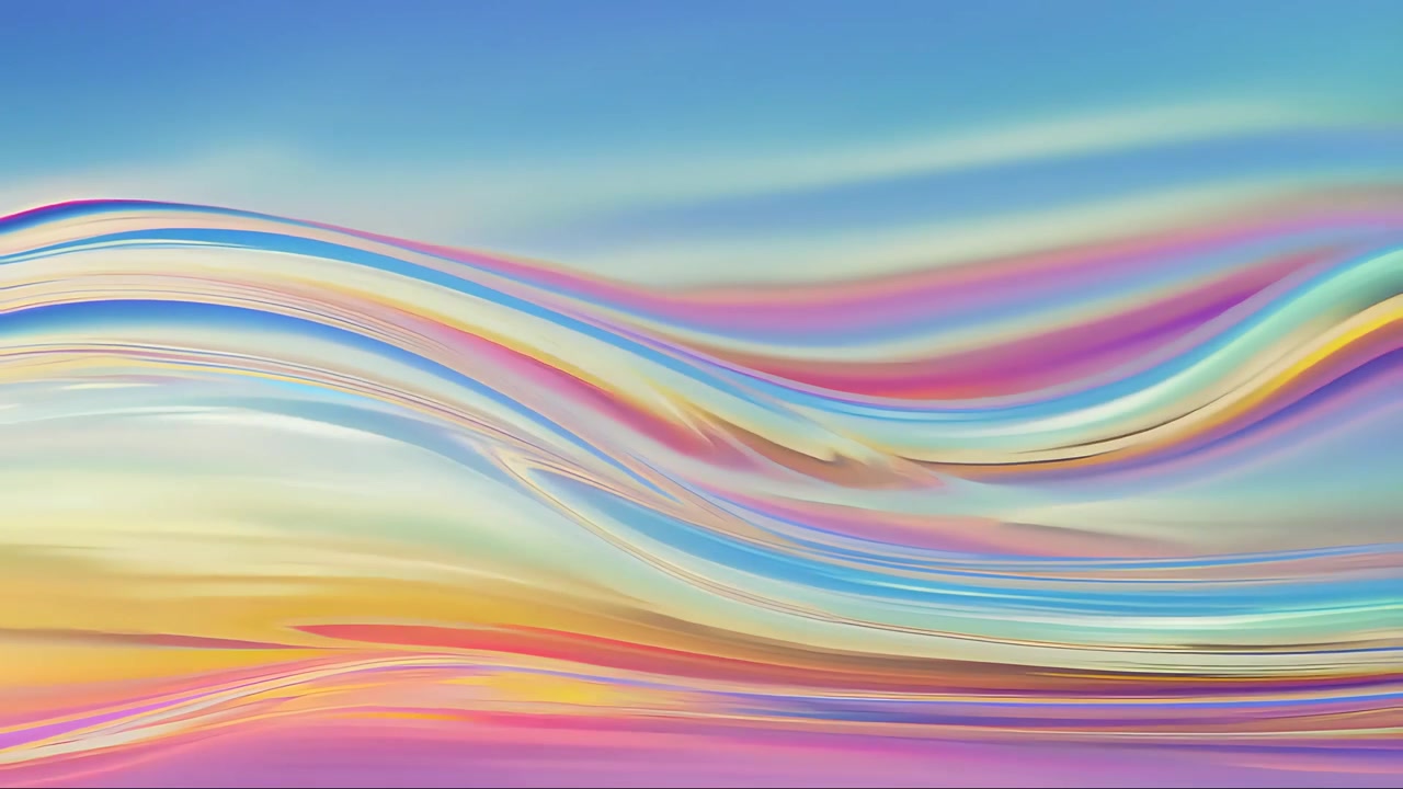 Abstract Fluid Motion Background 4K