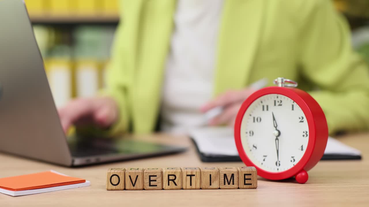 Overtime at the office