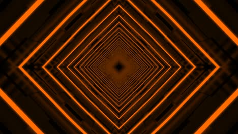 technological looped abstract background hallway tunnel