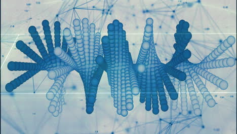 dna 스트랜드 및 네트워크 연결을 활성화하고 과학 데이터를 처리합니다.