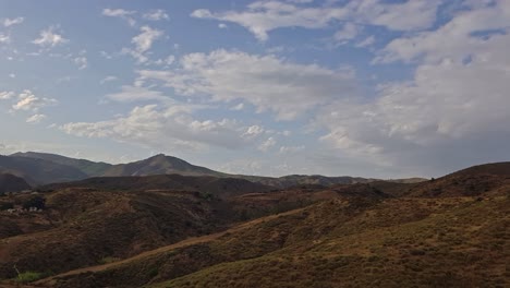 timelapse near the sierras of marbella, spain