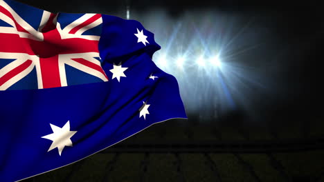 Large-australia-national-flag-waving-