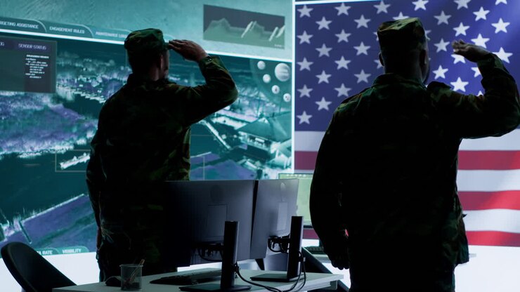 US army official working on ensuring servers protection and state secrets