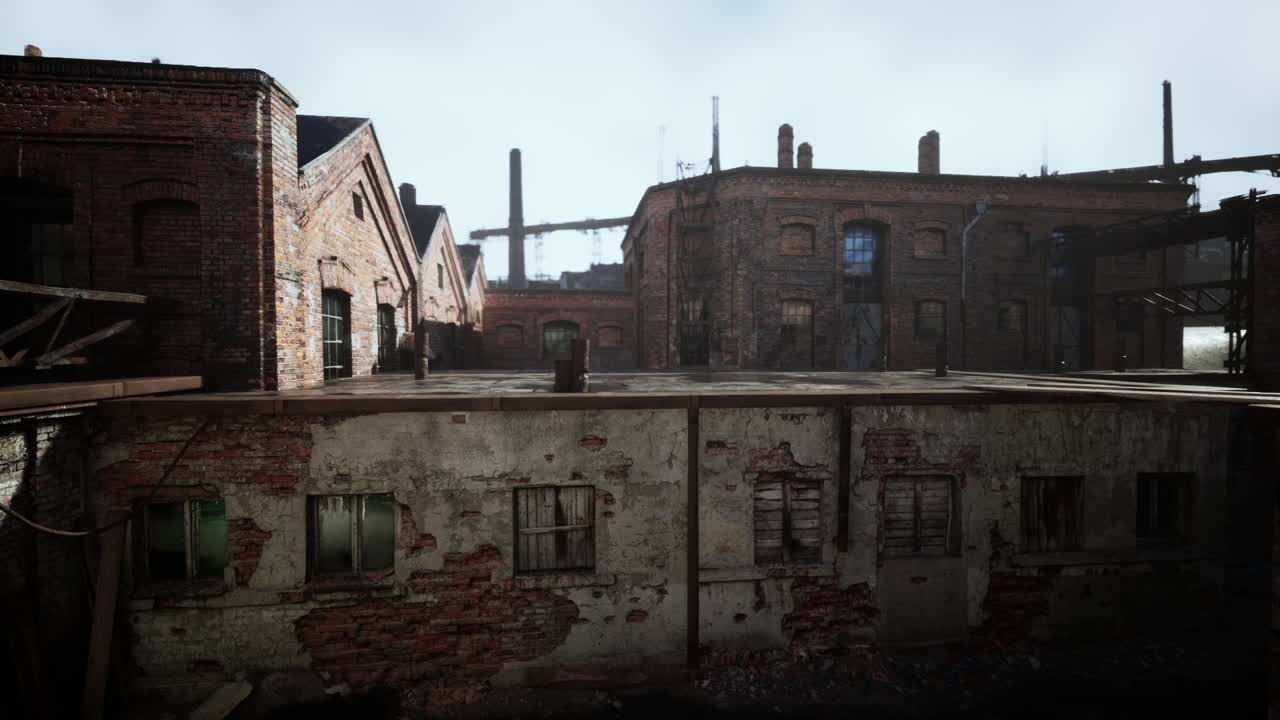 버려진 공장 건물