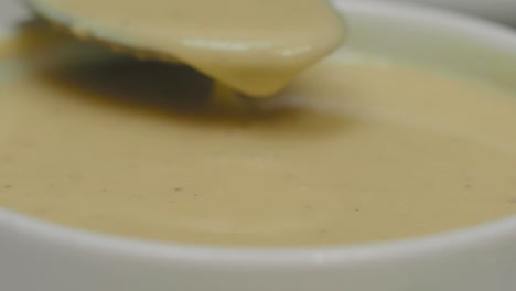 creamy sauce in a bowl