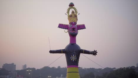 festival de dussehra - quema de efigies de ravana en mumbai, religión en la india