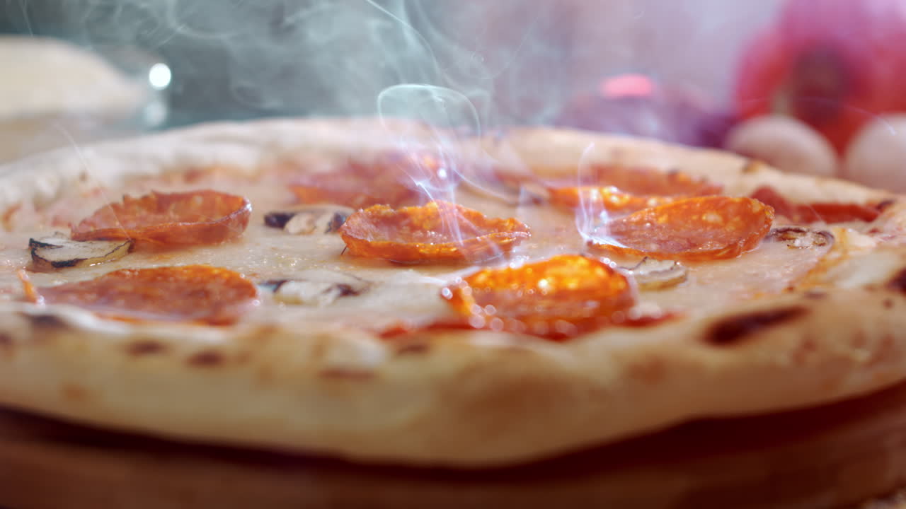 맛있는 페페로니 피자