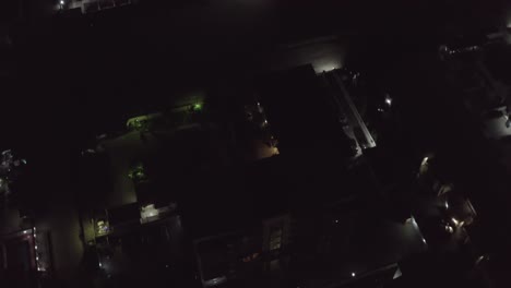 city at night nigeria drone 06