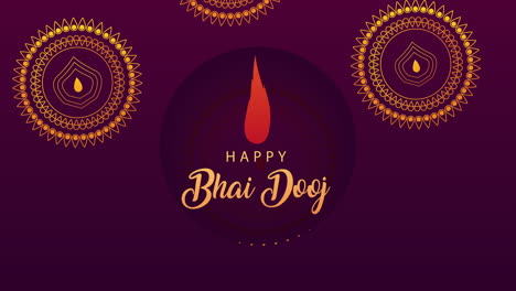 happy bhai dooj graphic design