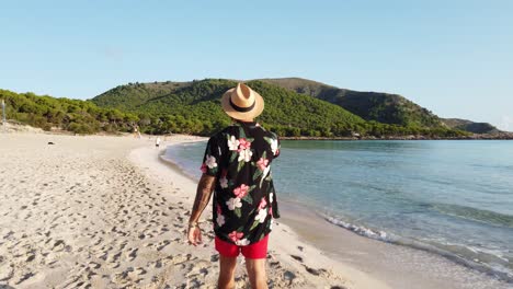playa de cala agulla en la isla de mallorca
